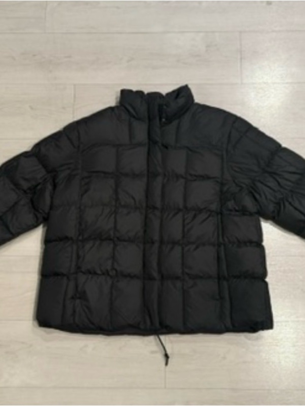 Women North Face Black Quilted Puffer Jacket